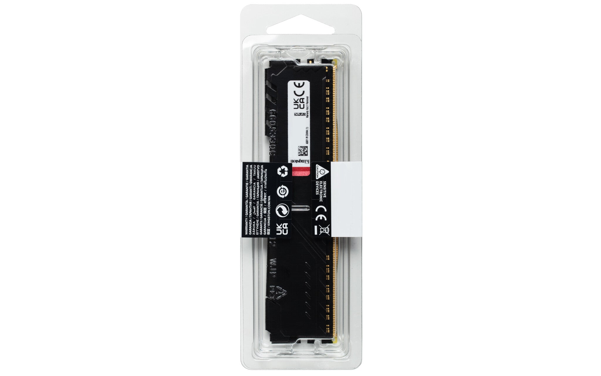 Kingston Technology FURY Beast Black - 8 GB 1 x 8 GB 3200MT/s DDR4 memory module