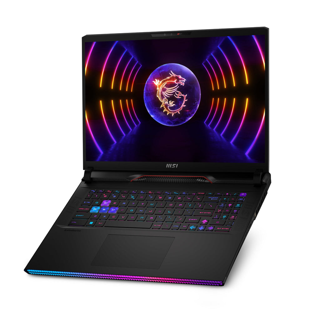 MSI Gaming RAIDER GE78HX Laptop - 43.2 cm (17") - Intel® Core™ i9-13980HX - 16 GB DDR5-SDRAM - 1 TB SSD - NVIDIA GeForce RTX 4070 - Wi-Fi 6E - Windows 11 Home - Black