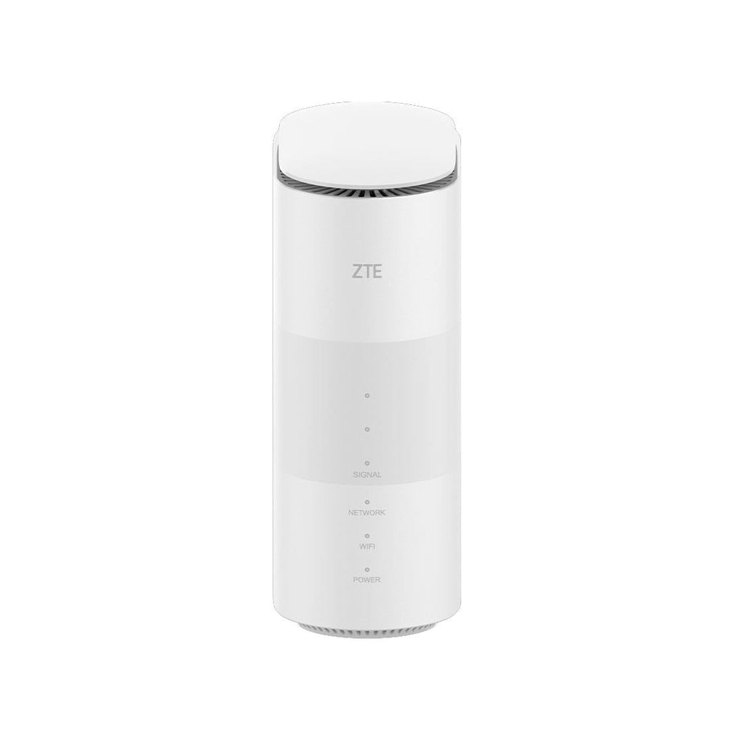 ZTE G5B - Gigabit Ethernet Dual-Band (2.4 GHz / 5 GHz) Wi-Fi 6 Wireless Router in White