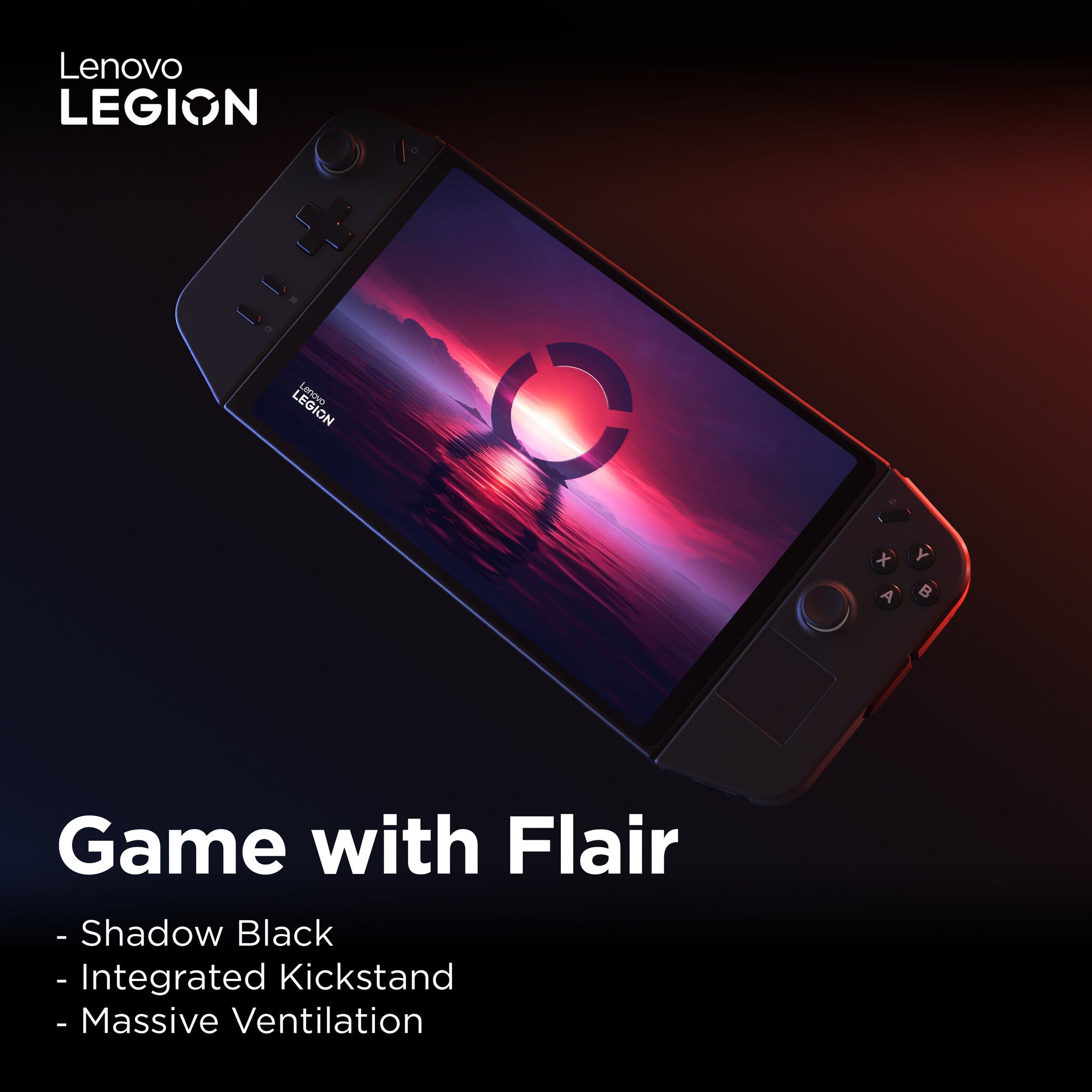 Lenovo Legion Go -  22.4 cm (8.8") - 512 GB - Portable game console in Black