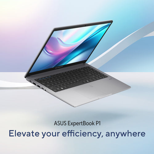 ASUS ExpertBook P1 Laptop - 39.6 cm (15.6") - Intel® Core™ i7-13620H - 32 GB DDR5-SDRAM - 1 TB SSD - Wi-Fi 6 - Windows 11 Pro - Grey