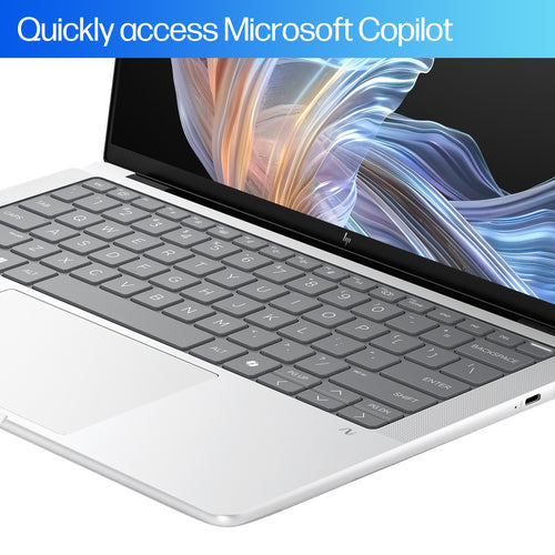 HP G1a Laptop - 35.6 cm (14") - AMD Ryzen AI 7 PRO 360 - 32 GB LPDDR5x-SDRAM - 512 GB SSD - Wi-Fi 7 - Windows 11 Pro - Silver