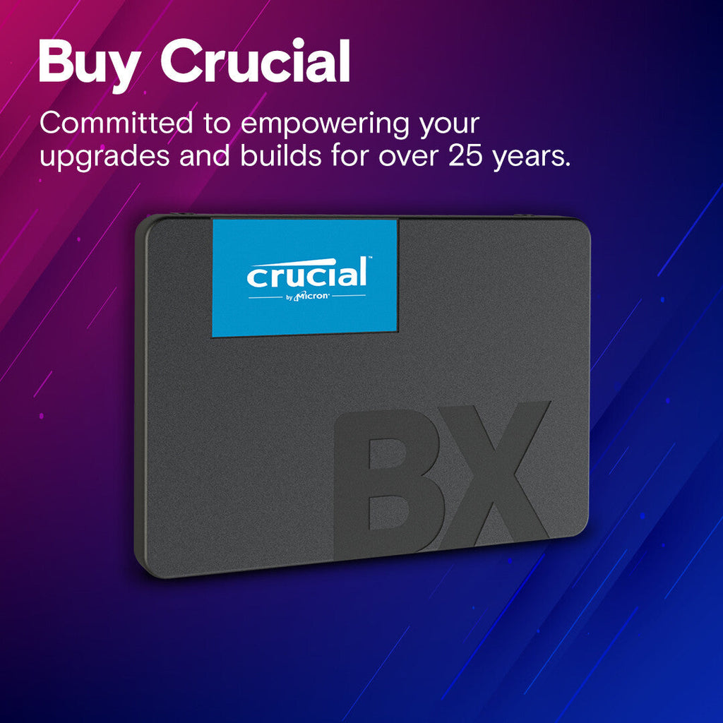 Crucial BX500 -  Serial ATA 3D NAND 2.5" SSD - 4 TB