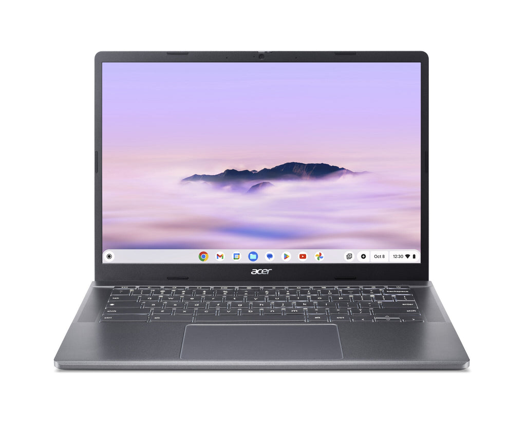 Acer Chromebook Plus 514 - 35.6 cm (14") - Touchscreen - AMD Ryzen™ 5-7520C - 8 GB LPDDR5x-SDRAM - 256 GB SSD - Wi-Fi 6E - ChromeOS - Grey