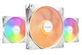 be quiet! LIGHT WINGS LX PWM - Computer Case Fan in White - 140mm (Pack of 3)