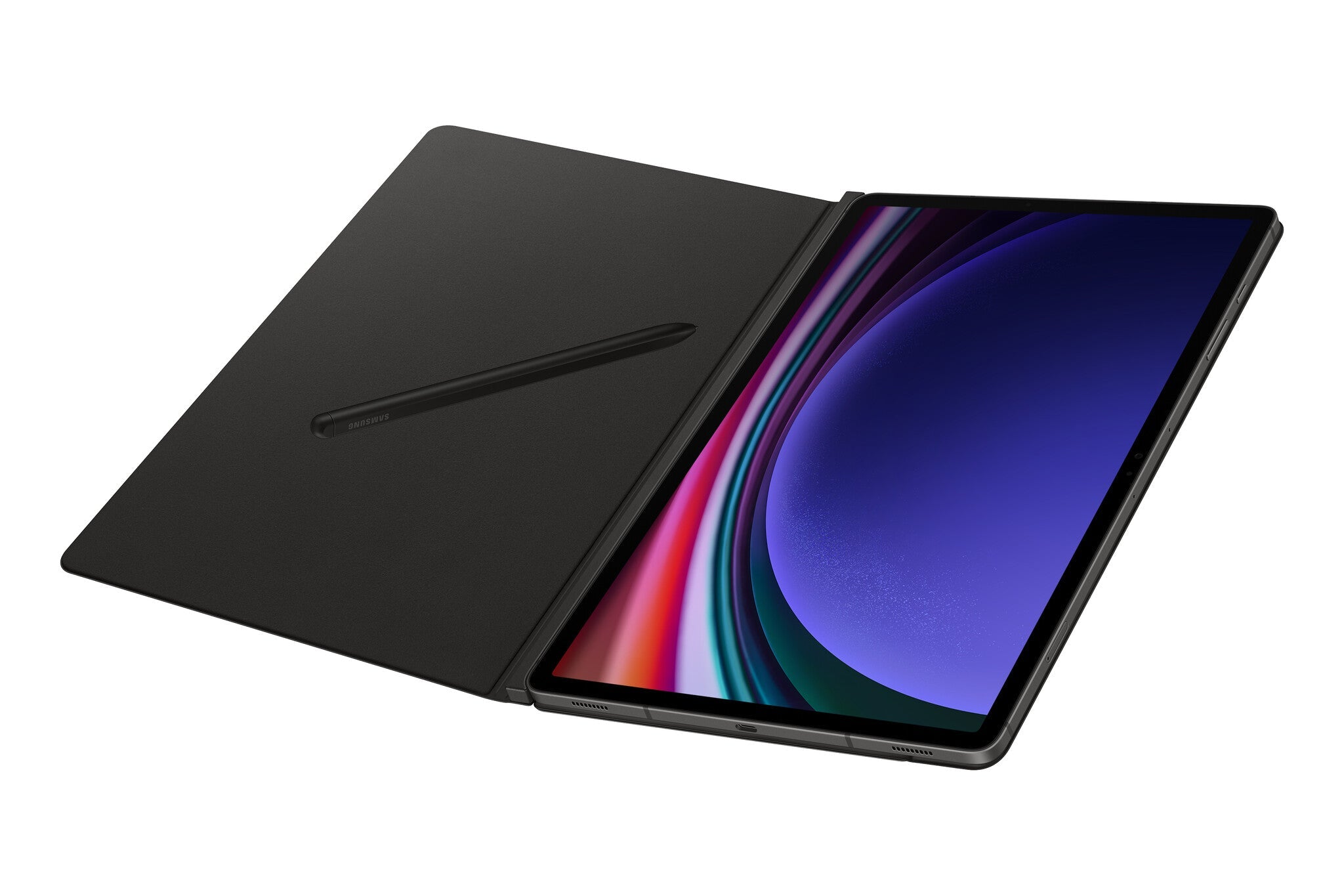 Samsung Smart Book Cover for Galaxy Tab S9+ in Black