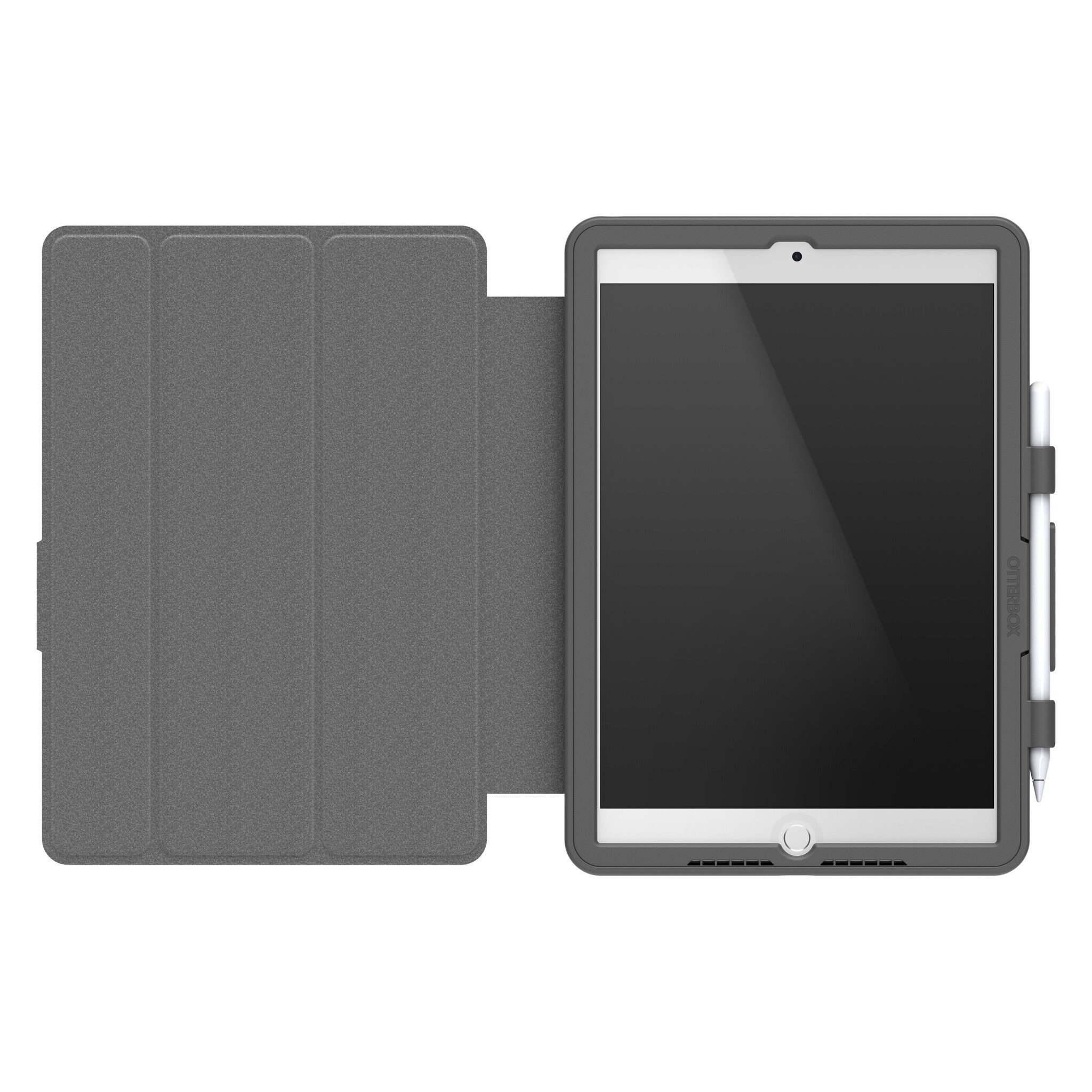 OtterBox UnlimitED Folio Case for 10.2" iPad in Grey - No Packaging