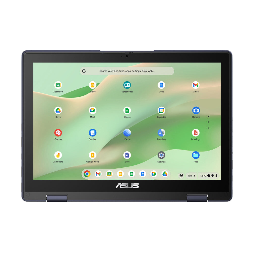 ASUS Chromebook Hybrid (2-in-1) - 31 cm (12.2") - Touchscreen - MediaTek Kompanio 520 - 4 GB LPDDR4x-SDRAM - 64 GB eMMC - Wi-Fi 6 - ChromeOS - Grey