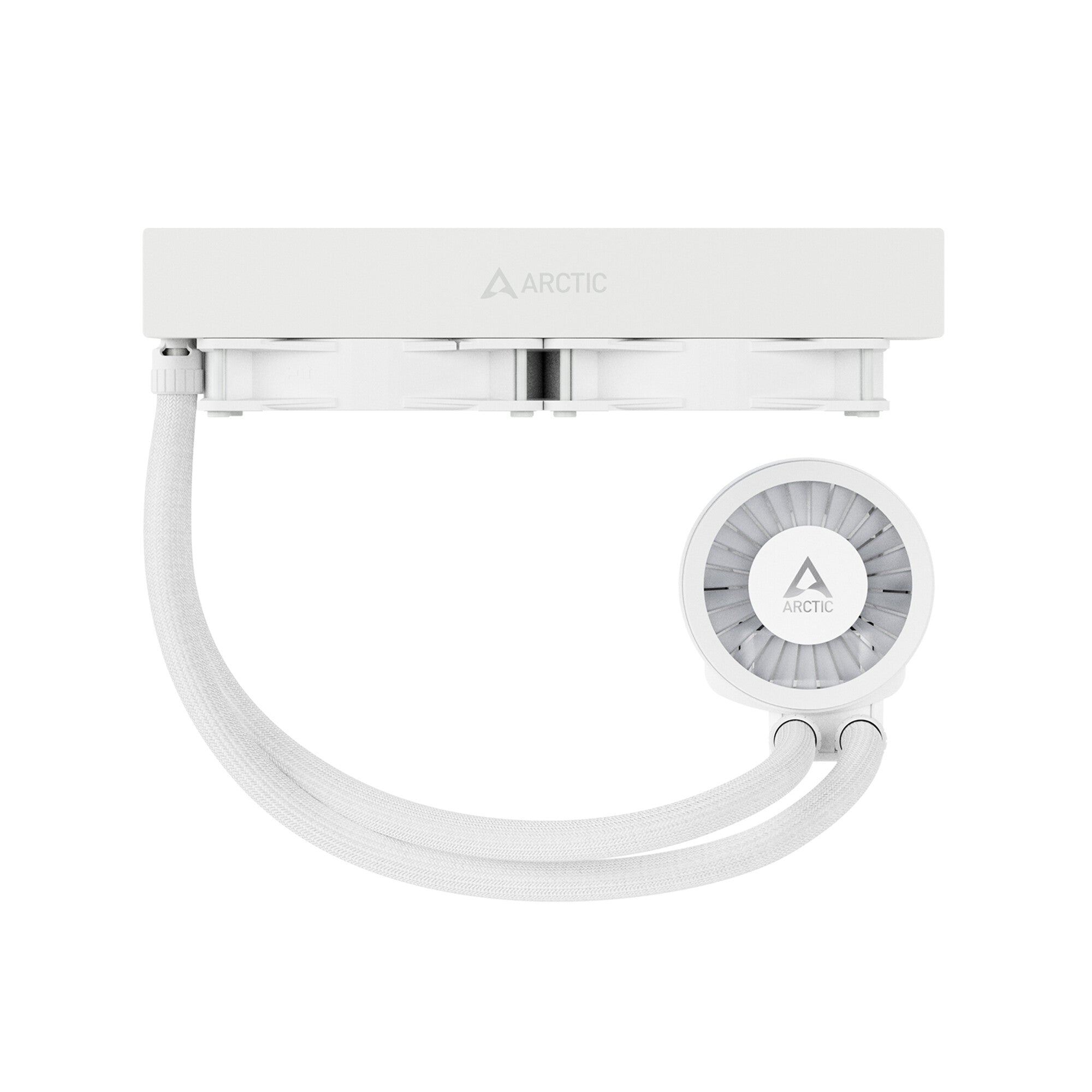 ARCTIC Liquid Freezer III 240 A-RGB - All-in-One Liquid CPU Cooler in White - 240mm