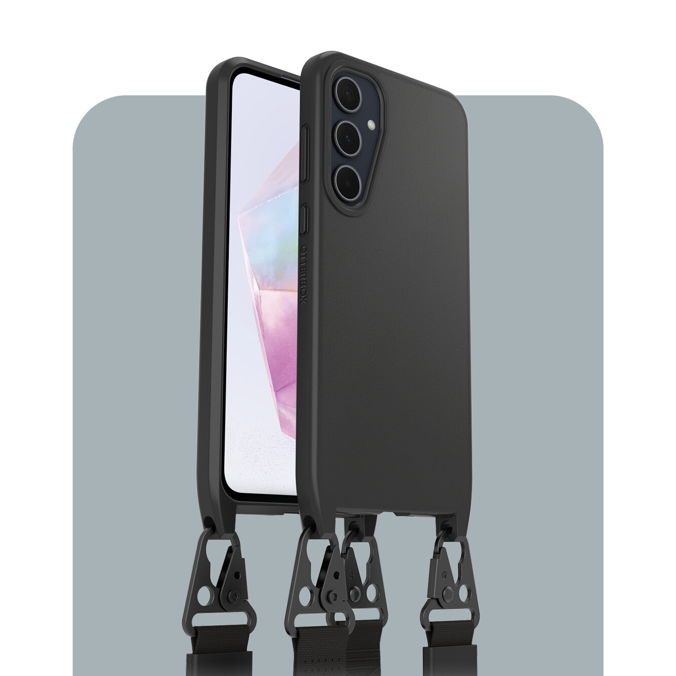 OtterBox React Series Necklace Case for Galaxy A35 (5G) in Black