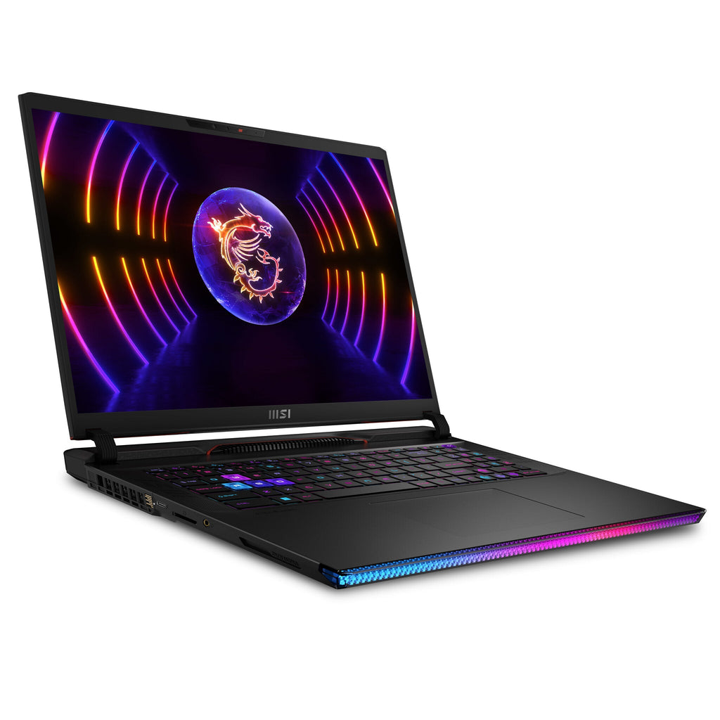 MSI Gaming RAIDER GE78HX Laptop - 43.2 cm (17") - Intel® Core™ i9-13980HX - 16 GB DDR5-SDRAM - 1 TB SSD - NVIDIA GeForce RTX 4070 - Wi-Fi 6E - Windows 11 Home - Black