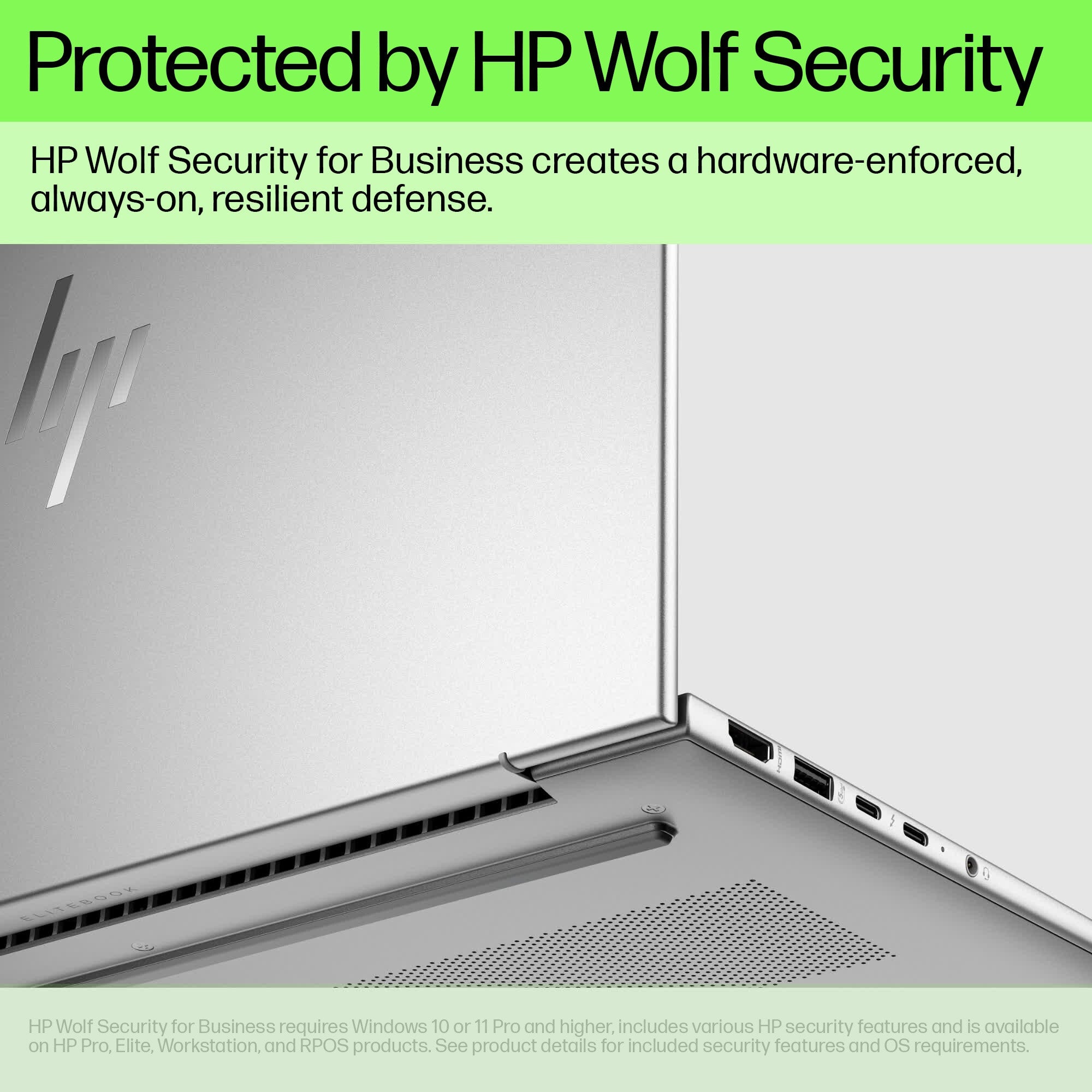 HP EliteBook 640 G11 Laptop - 35.6 cm (14") - Intel Core Ultra 7 155H - 16 GB DDR5-SDRAM - 512 GB SSD - Wi-Fi 6E - Windows 11 Pro - Silver