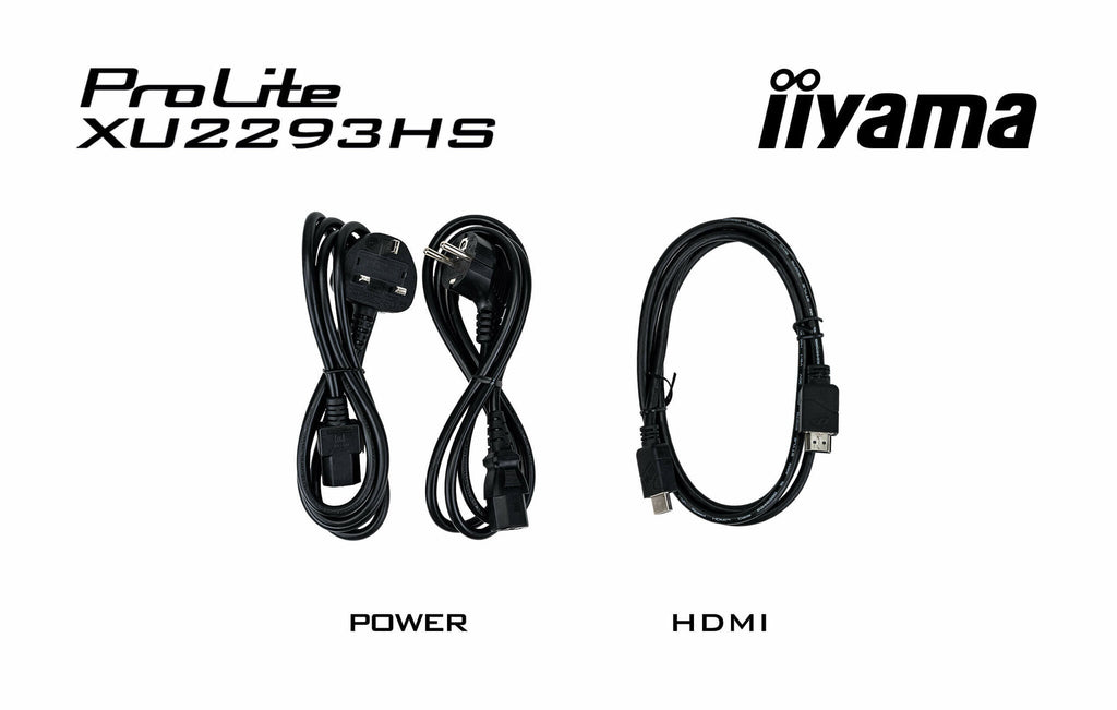 iiyama ProLite XU2293HS-B6 - 54.6 cm (21.5") - 1920 x 1080 pixels Full HD LED Monitor