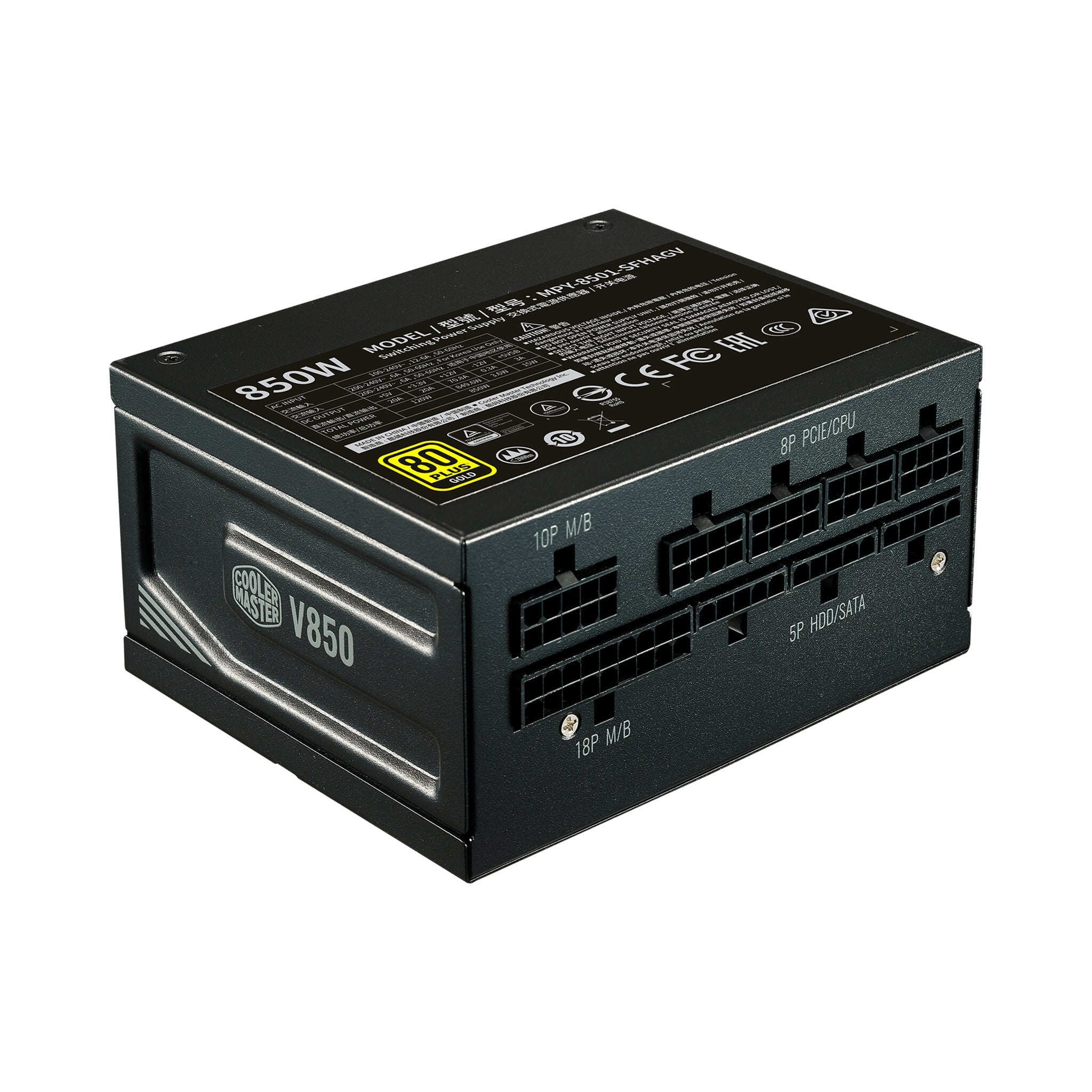 Cooler Master V850 SFX - 850W 80+ Gold Fully Modular Power Supply Unit