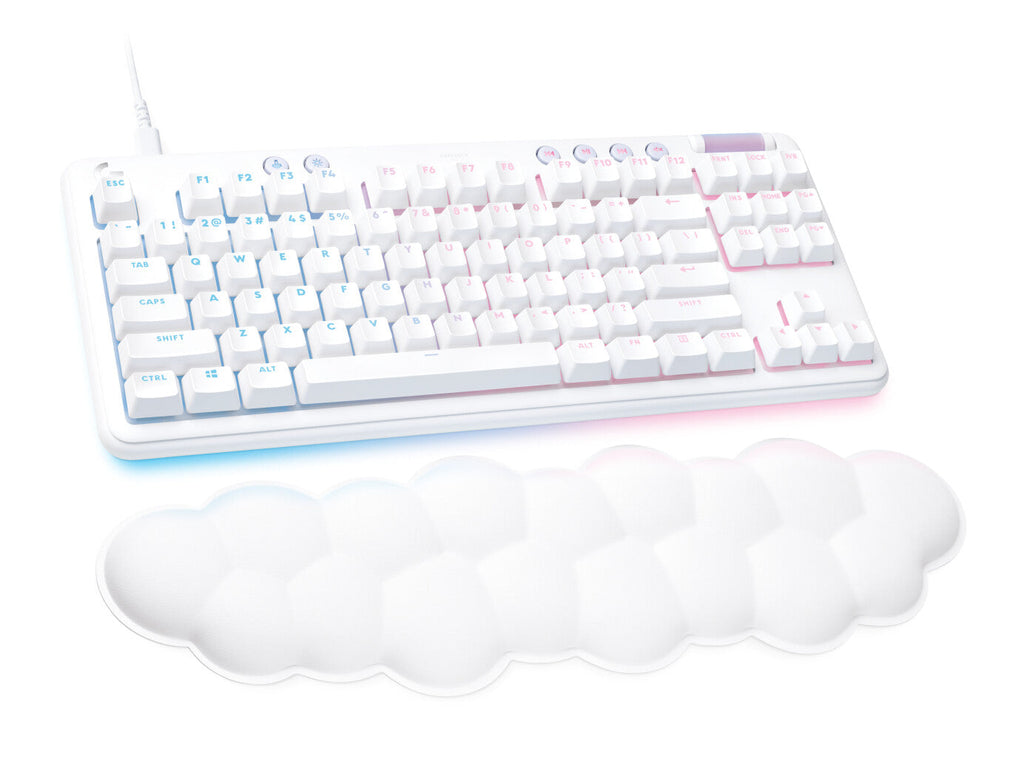 Logitech G - G713 - USB Wired RGB Mechanical Gaming Keyboard in White (QWERTY UK)