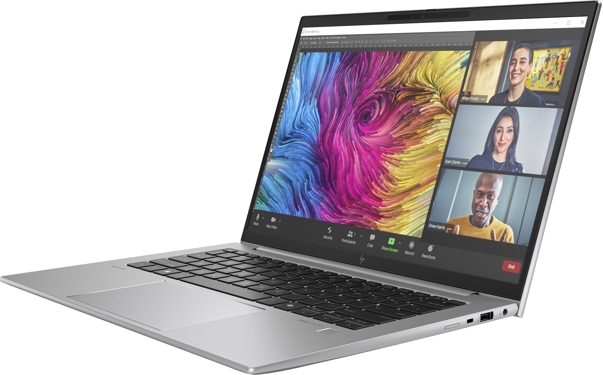 HP ZBook Firefly G11 Mobile workstation - 35.6 cm (14") - Intel Core Ultra 7 155H - 16 GB DDR5-SDRAM - 1 TB SSD - NVIDIA RTX A500 - Wi-Fi 6E - Windows 11 Pro - Grey