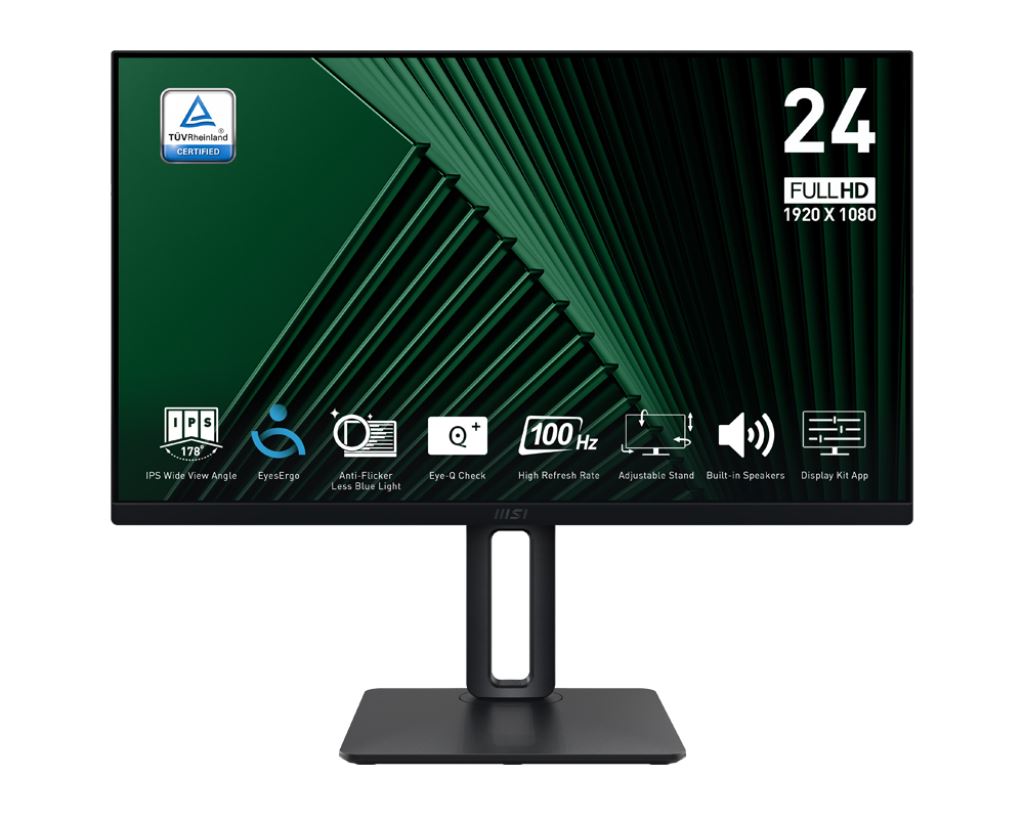 MSI Pro MP245PG - 60.5 cm (23.8") - 1920 x 1080 pixels FHD LED Monitor
