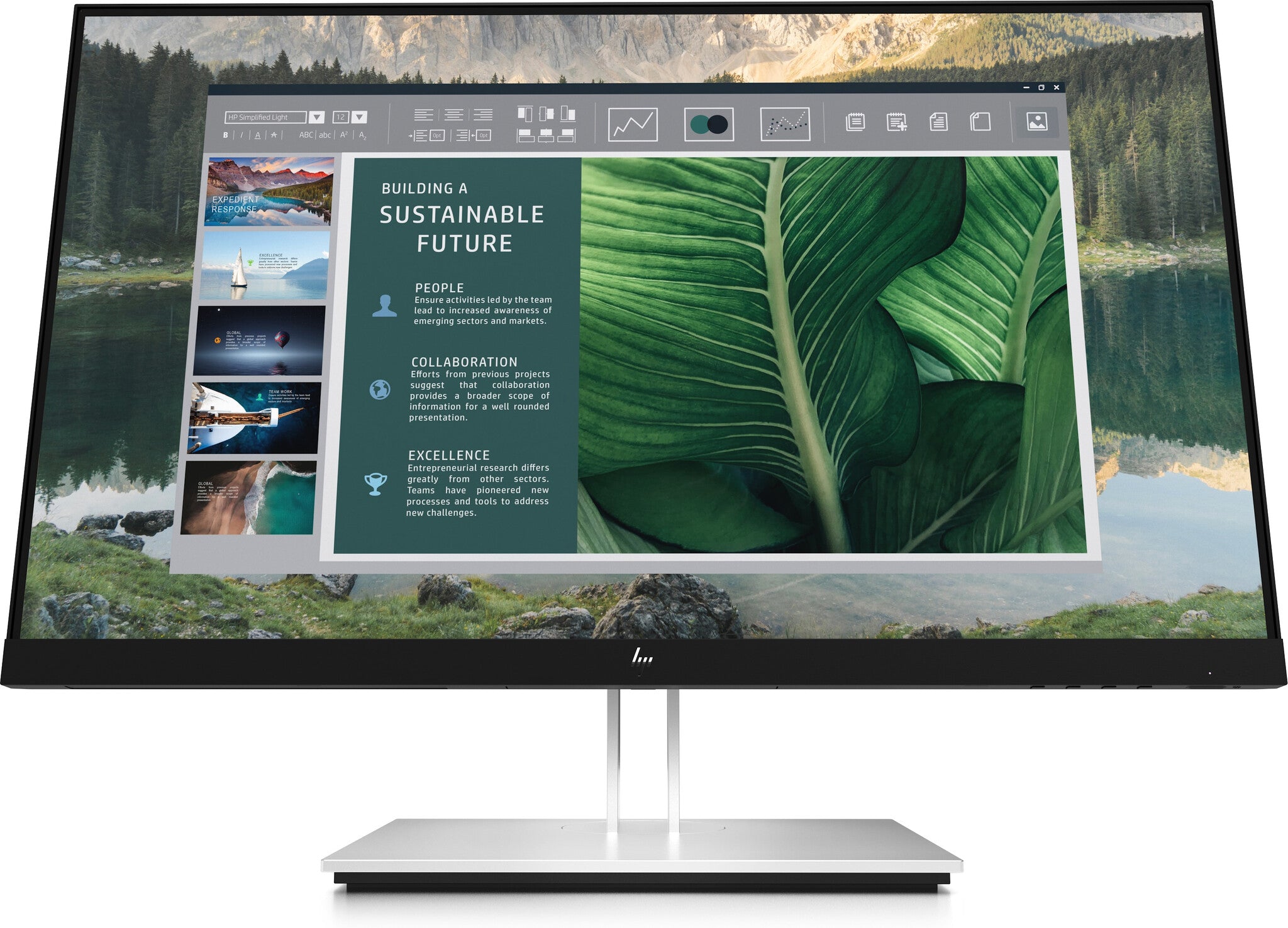 HP E24U G4 - 60.5 cm (23.8") - 1920 x 1080 pixels Full HD LCD USB-C Hub Monitor