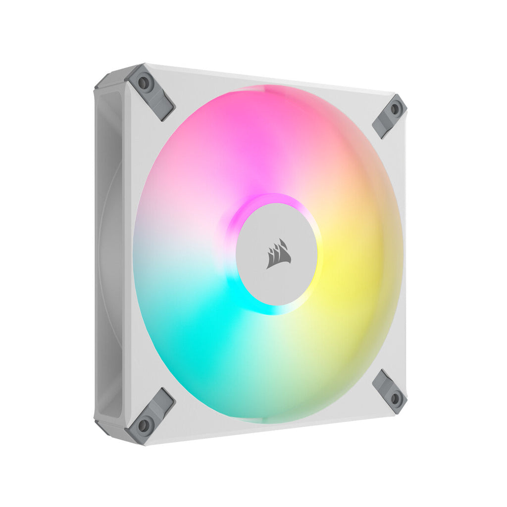Corsair iCUE AF140 RGB ELITE - PWM Computer case Fan in White - 140mm