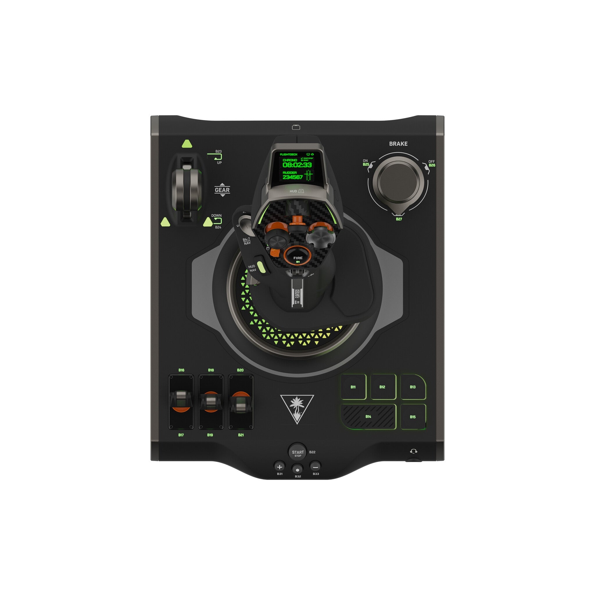 Turtle Beach VelocityOne - Wired USB Flightstick for PC