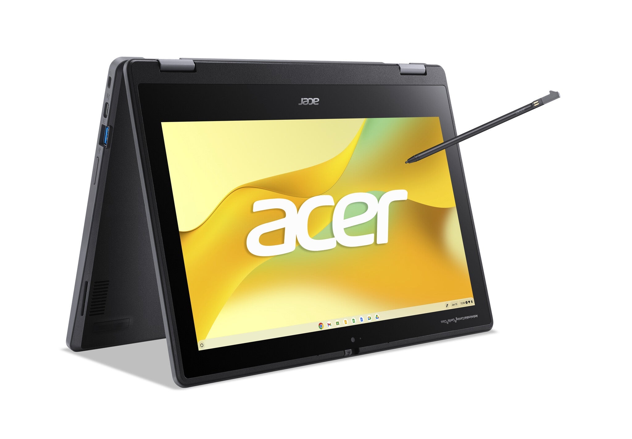 Acer Chromebook Spin 511 - 29.5 cm (11.6") - Touchscreen - Intel® N100 - 8GB LPDDR5-SDRAM - 128 GB SSD - Wi-Fi 6E - ChromeOS - Black