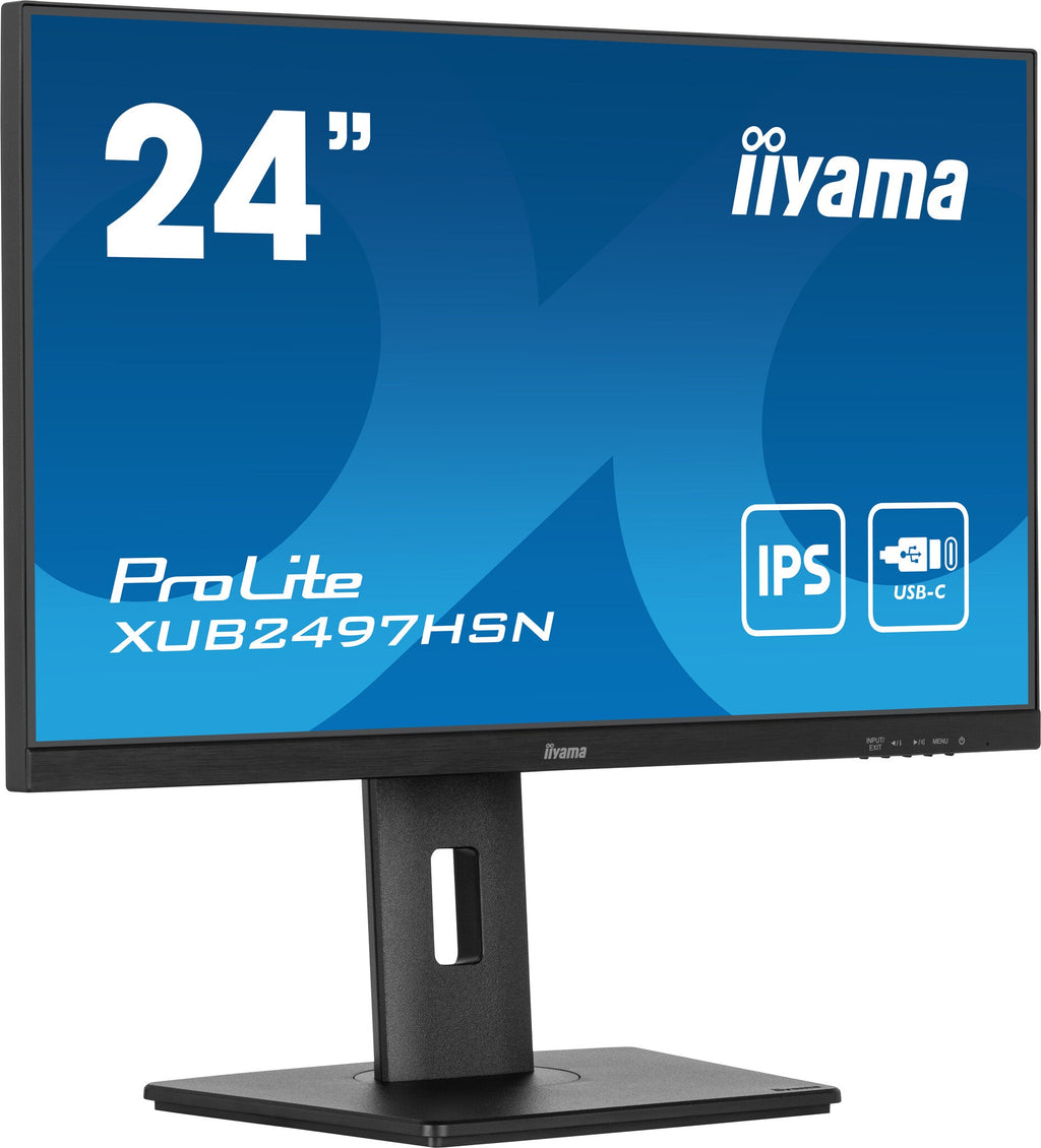 iiyama ProLite XUB2497HSN-B1 - 61 cm (24") - 1920 x 1080 pixels Full HD LED Monitor