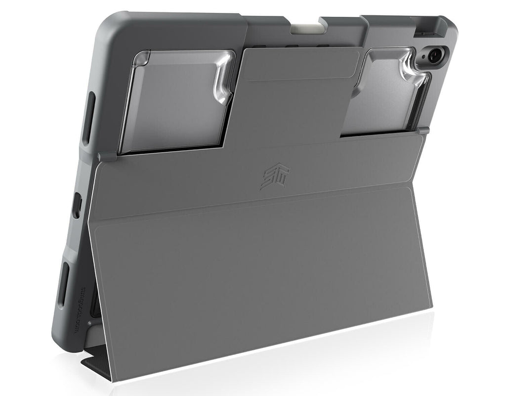 STM Dux Plus Folio Case for 13" iPad Air in Black / Transparent