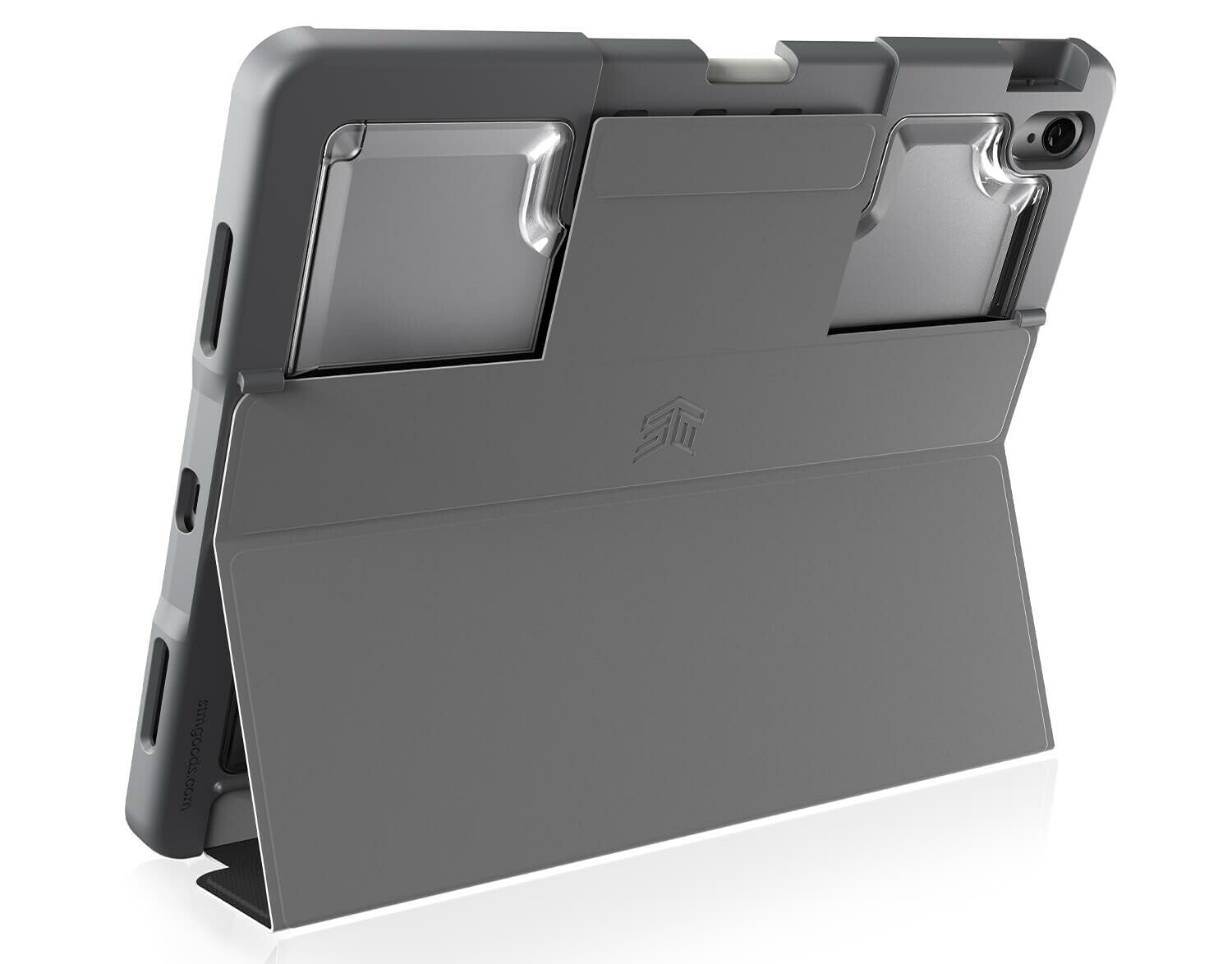STM Dux Plus Folio Case for 13" iPad Air in Black / Transparent
