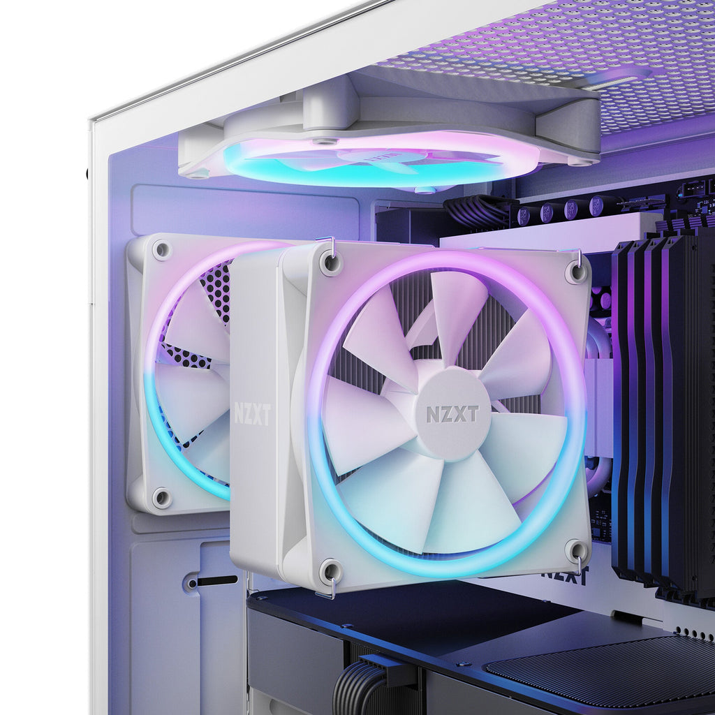 NZXT T120 RGB - Air Processor Cooler in White - 120mm