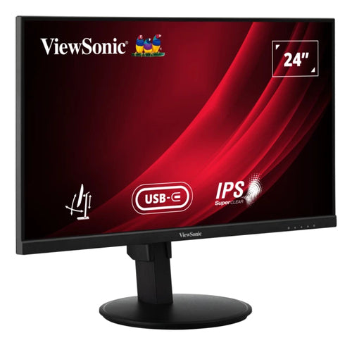 Viewsonic VG2409-MHDU-2 - 60.5 cm (23.8") - 1920 x 1080 pixels FHD LED Monitor