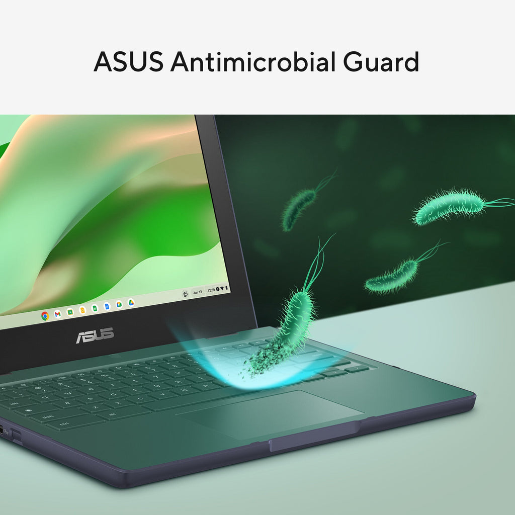 ASUS Chromebook Laptop - 29.5 cm (11.6") - ARM Cortex 520 - 4 GB LPDDR4x-SDRAM - 64 GB eMMC - Wi-Fi 6 - ChromeOS - Grey