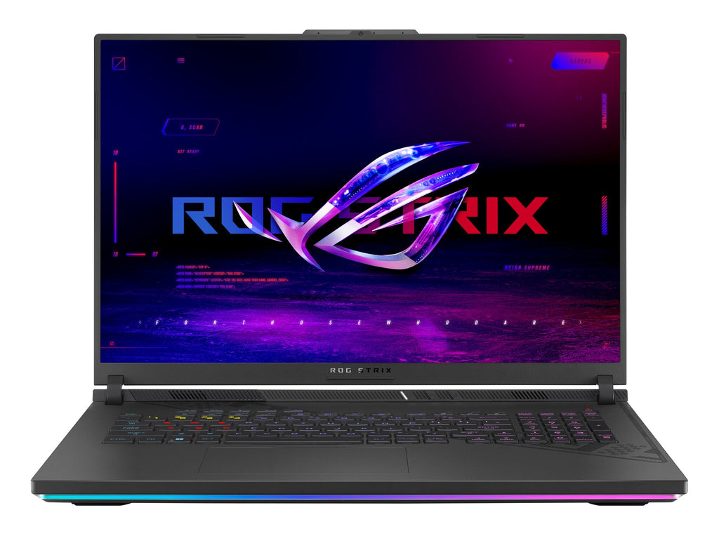 ASUS ROG Strix G18 Laptop - 45.7 cm (18") - Intel® Core™ i9-14900HX - 32 GB DDR5-SDRAM - 1 TB SSD - NVIDIA GeForce RTX 4070 - Wi-Fi 6E - Windows 11 Home - Black / Grey