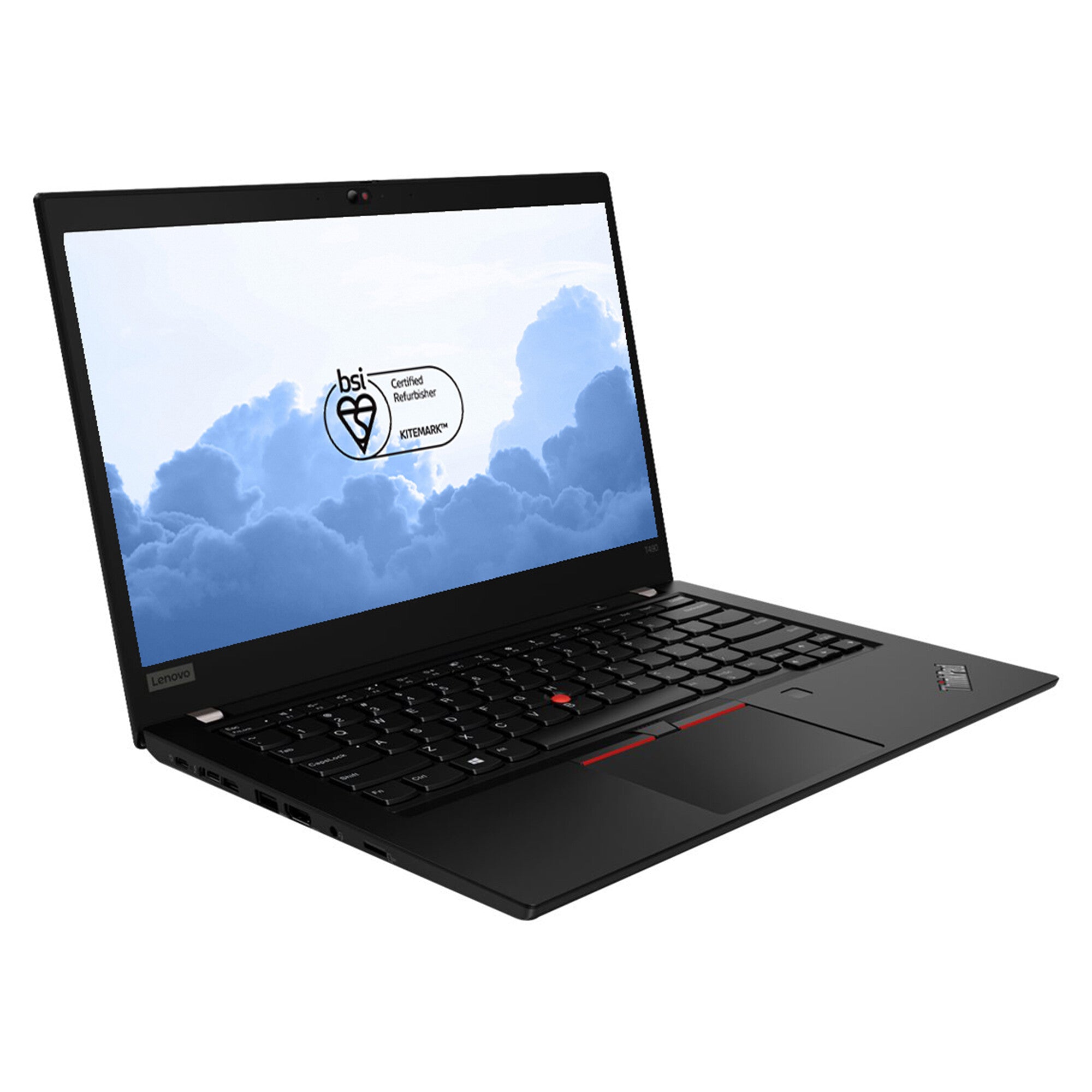 Lenovo ThinkPad T490 Laptop - 35.6 cm (14") - Intel® Core™ i7-8565U - 16 GB DDR4-SDRAM - 256 GB SSD - Wi-Fi 5 - Windows 11 Pro - Black - Refurbished