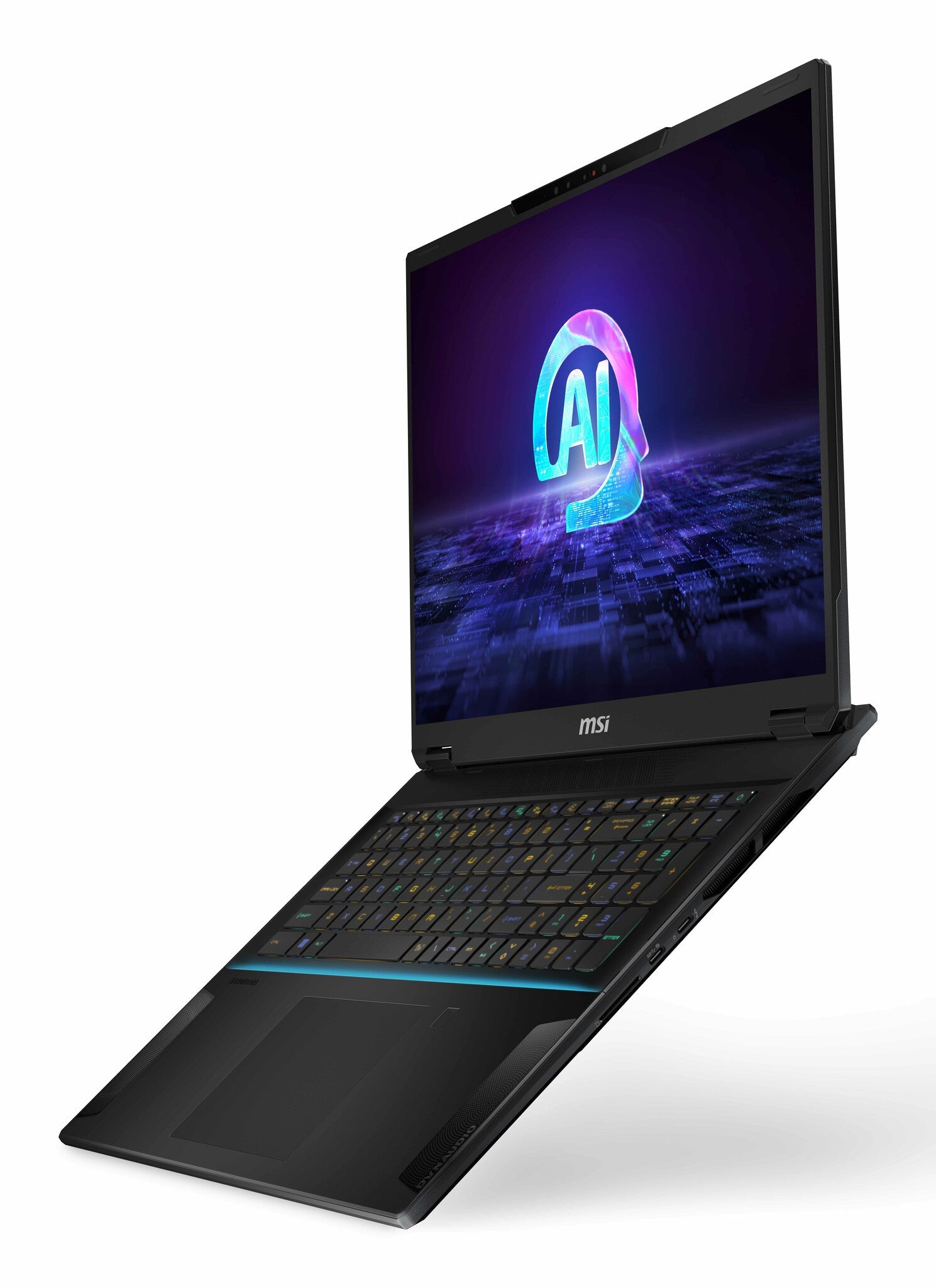 MSI Stealth 18 AI Studio Laptop - 45.7 cm (18") - Intel Core Ultra 9 185H - 32 GB DDR5-SDRAM - 2 TB SSD - NVIDIA GeForce RTX 4070 - Wi-Fi 7 - Windows 11 Pro - Black