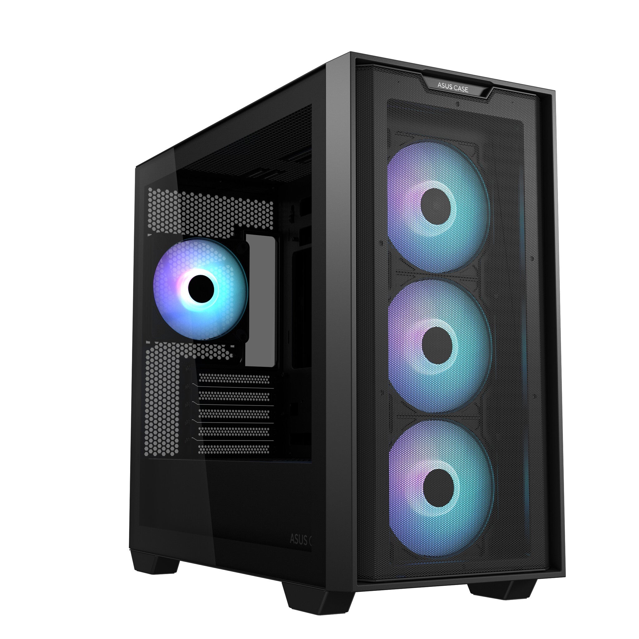Asus A21 PLUS - MicroATX Mini Tower Case in Black