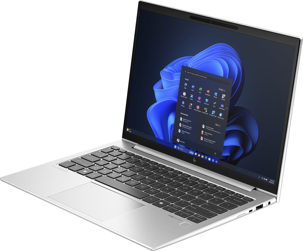HP EliteBook 830 G11 Laptop 33.8 cm (13.3") - Intel Core Ultra 7 155U - 16 GB LPDDR5x-SDRAM - 512 GB SSD - Wi-Fi 6E - Windows 11 Pro - Silver