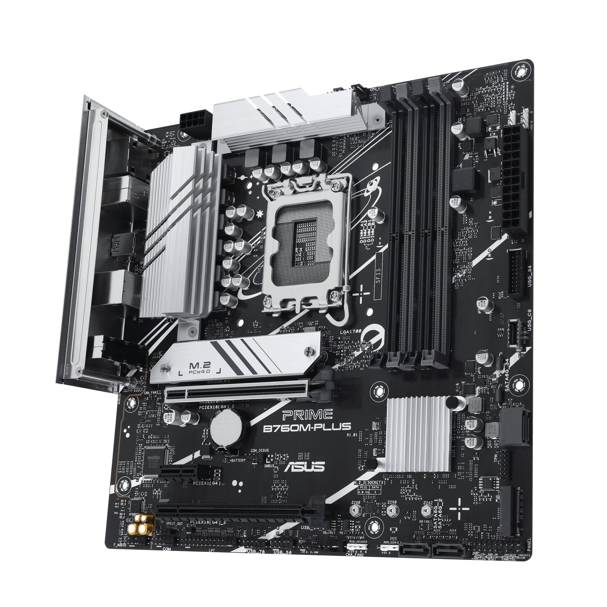 ASUS PRIME B760M-PLUS micro ATX motherboard - Intel B760 LGA 1700