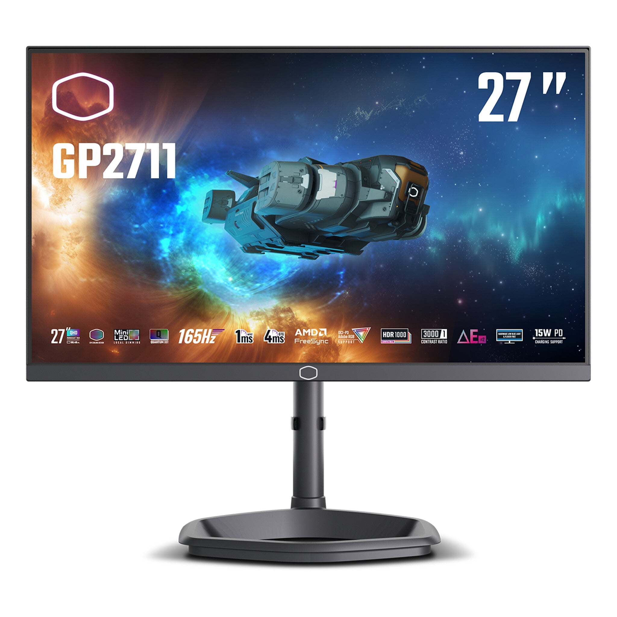 Cooler Master Gaming GP2711 - 68.6 cm (27") - 2560 x 1440 pixels 2K UHD Monitor