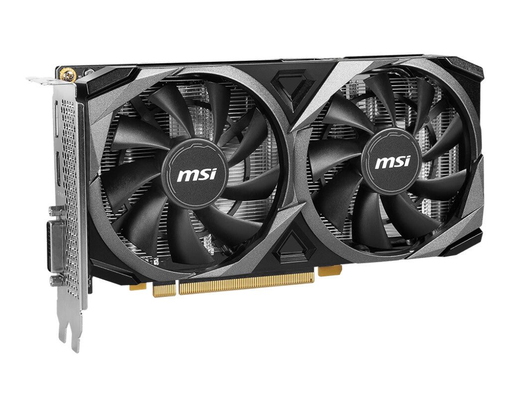 MSI VENTUS 2X XS OC - NVIDIA 8 GB GDDR6 GeForce RTX 3050 graphics card