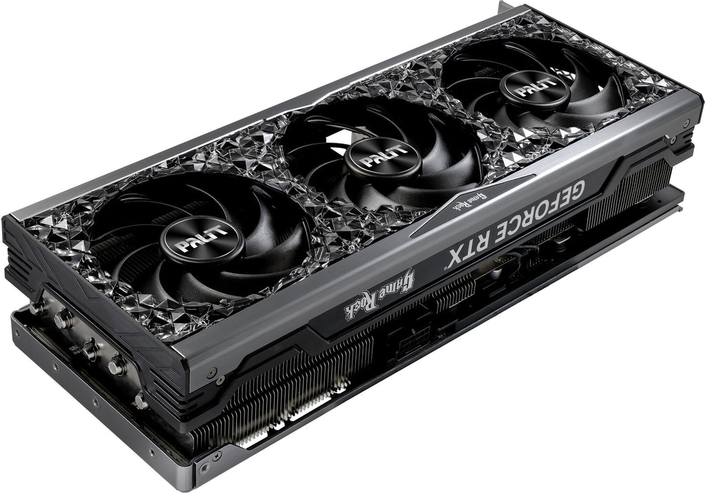 Palit GameRock OmniBlack - NVIDIA 16 GB GDDR6X GeForce RTX 4080 graphics card
