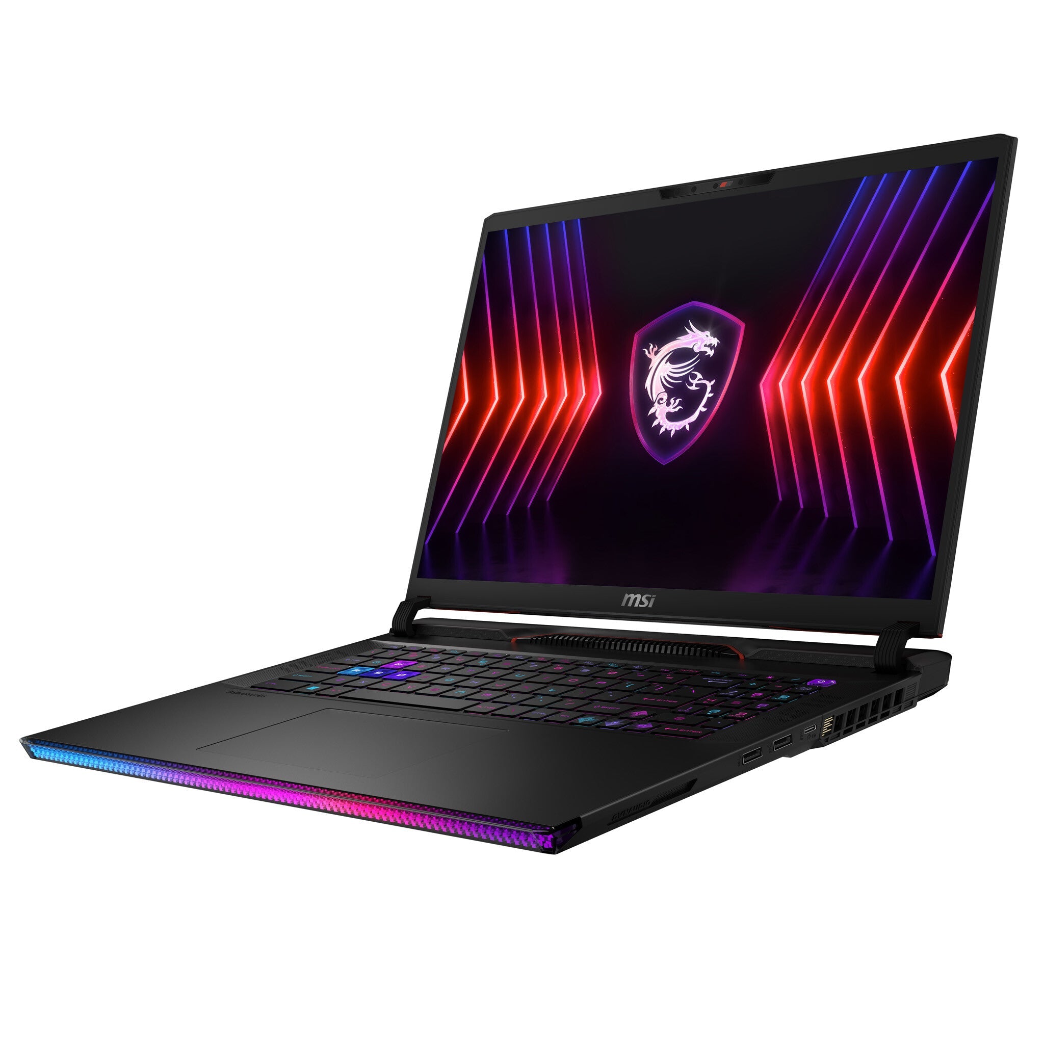MSI Gaming Raider GE78 HX Laptop - 43.2 cm (17") - Intel® Core™ i9-14900HX - 32 GB DDR5-SDRAM - 1 TB SSD - NVIDIA GeForce RTX 4070 - Wi-Fi 7 - Windows 11 Home - Black