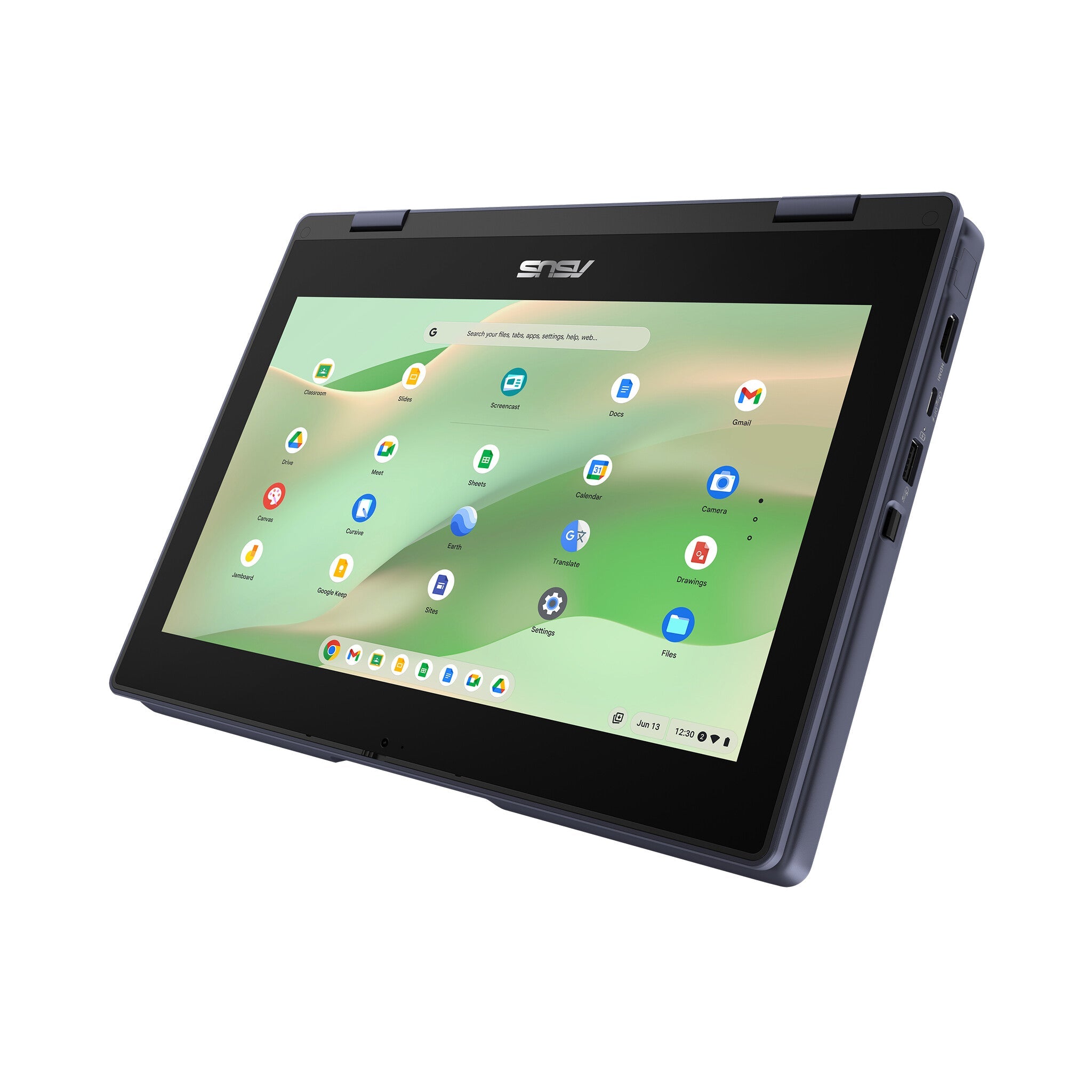 ASUS Chromebook CZ11 Flip - 29.5 cm (11.6") - Touchscreen - MediaTek Kompanio 520 - 4 GB LPDDR4x-SDRAM - 64 GB eMMC - Wi-Fi 6 - ChromeOS - Grey