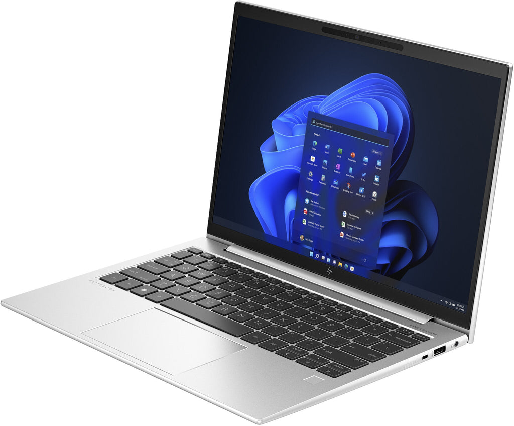 HP EliteBook 830 13 G10 Laptop - 33.8 cm (13.3") - Intel® Core™ i5-1335U - 8 GB LPDDR5-SDRAM - 256 GB SSD - Wi-Fi 6E - Windows 11 Pro - Silver