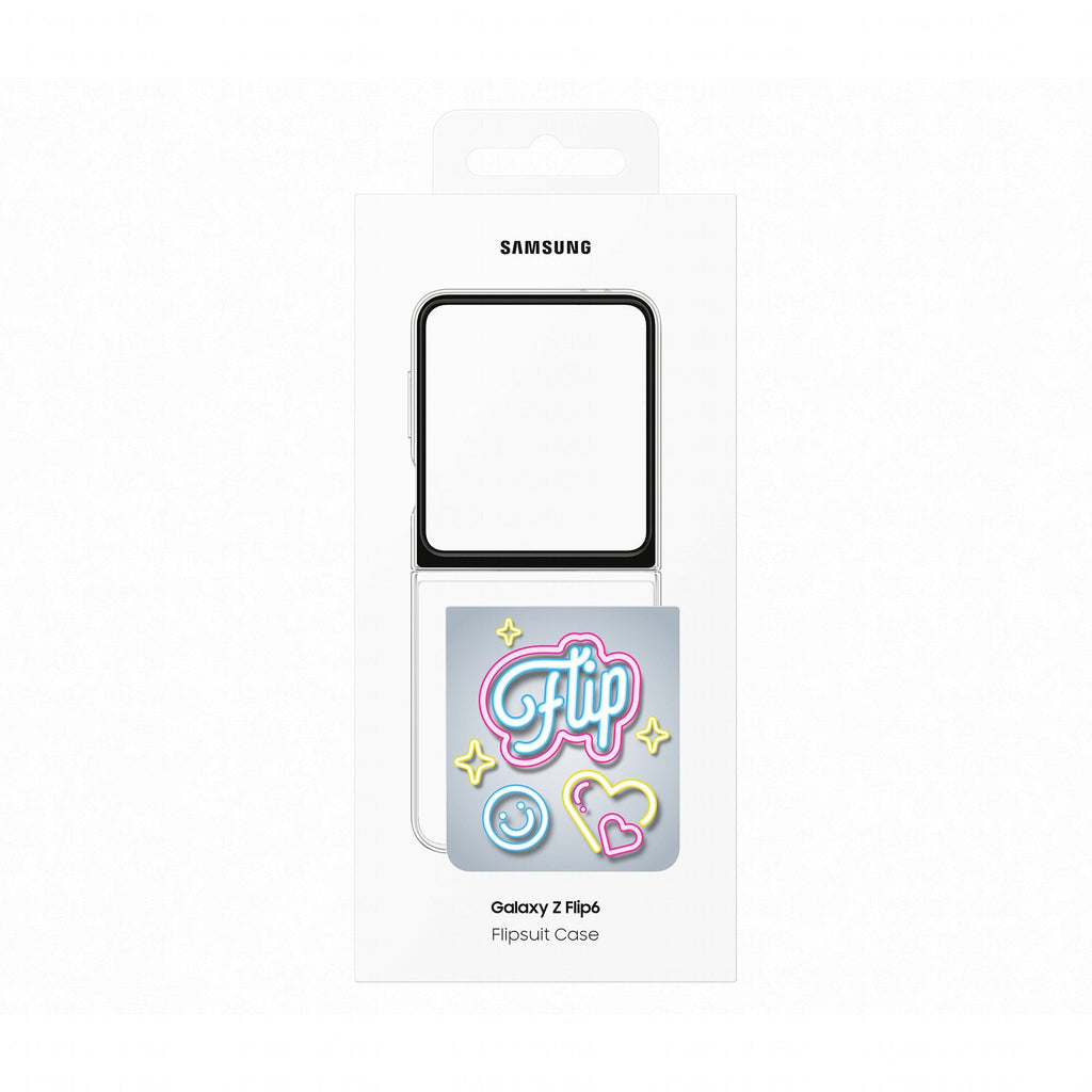 Samsung Flipsuit Flip Phone Case for Galaxy Z Flip6 in Transparent