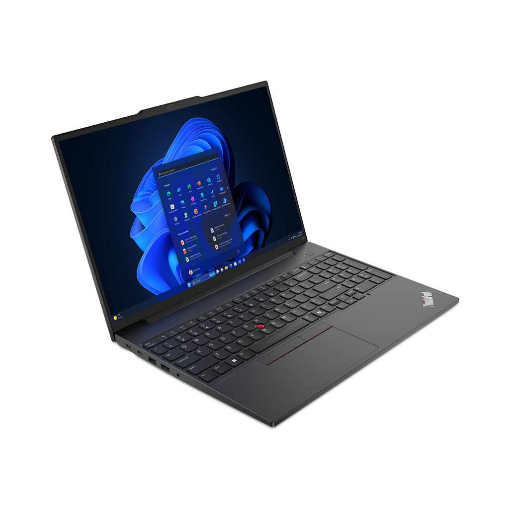 Lenovo ThinkPad E16 Laptop - 40.6 cm (16") - AMD Ryzen™ 5 7535HS - 16 GB DDR5-SDRAM - 256 GB SSD - Wi-Fi 6E - Windows 11 Pro - Black