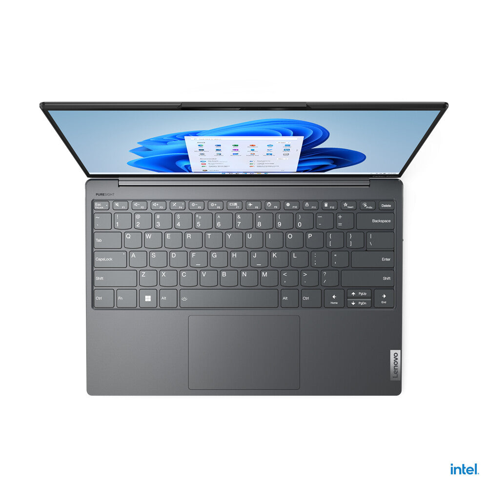 Lenovo Yoga Slim 7 Carbon 13IAP7 Laptop - 33.8 cm (13.3") - Intel® Core™ i7-1260P - 16 GB LPDDR5-SDRAM - 512 GB SSD - Wi-Fi 6E - Windows 11 Home - Grey