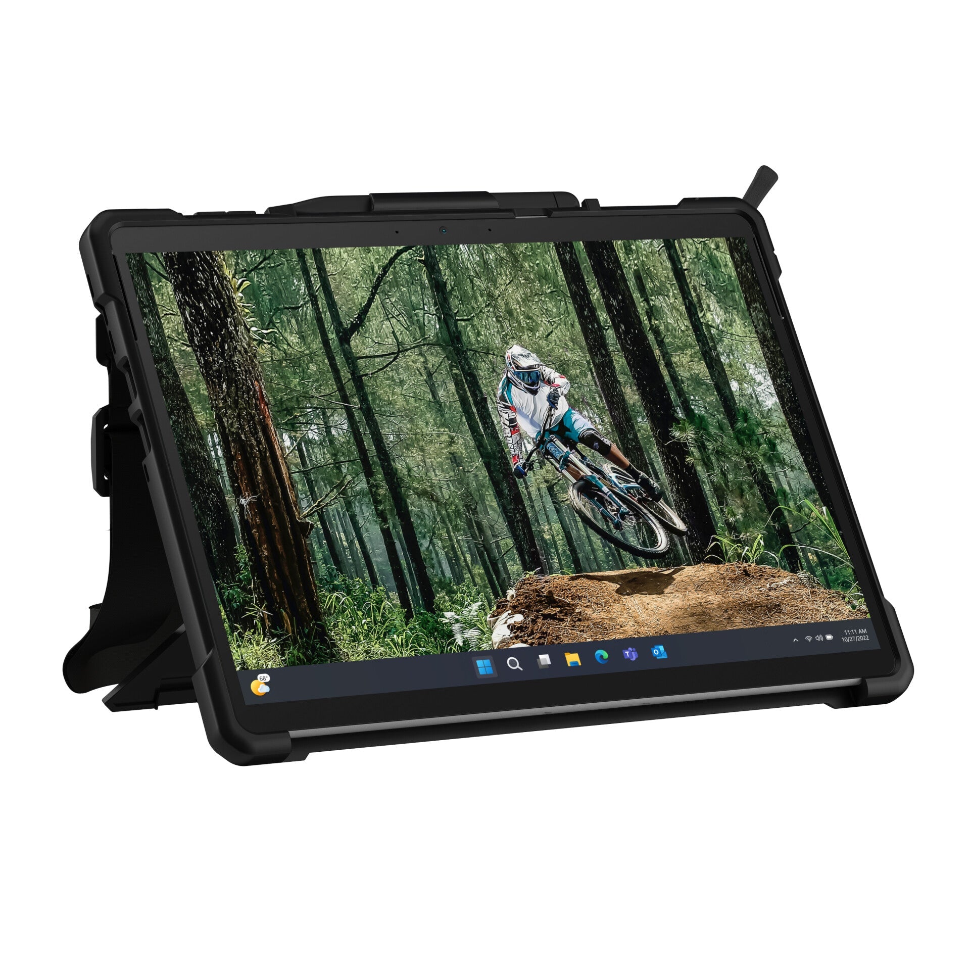 Urban Armor Gear Plasma Series for Microsoft Surface Pro 9 in Black / Transparent