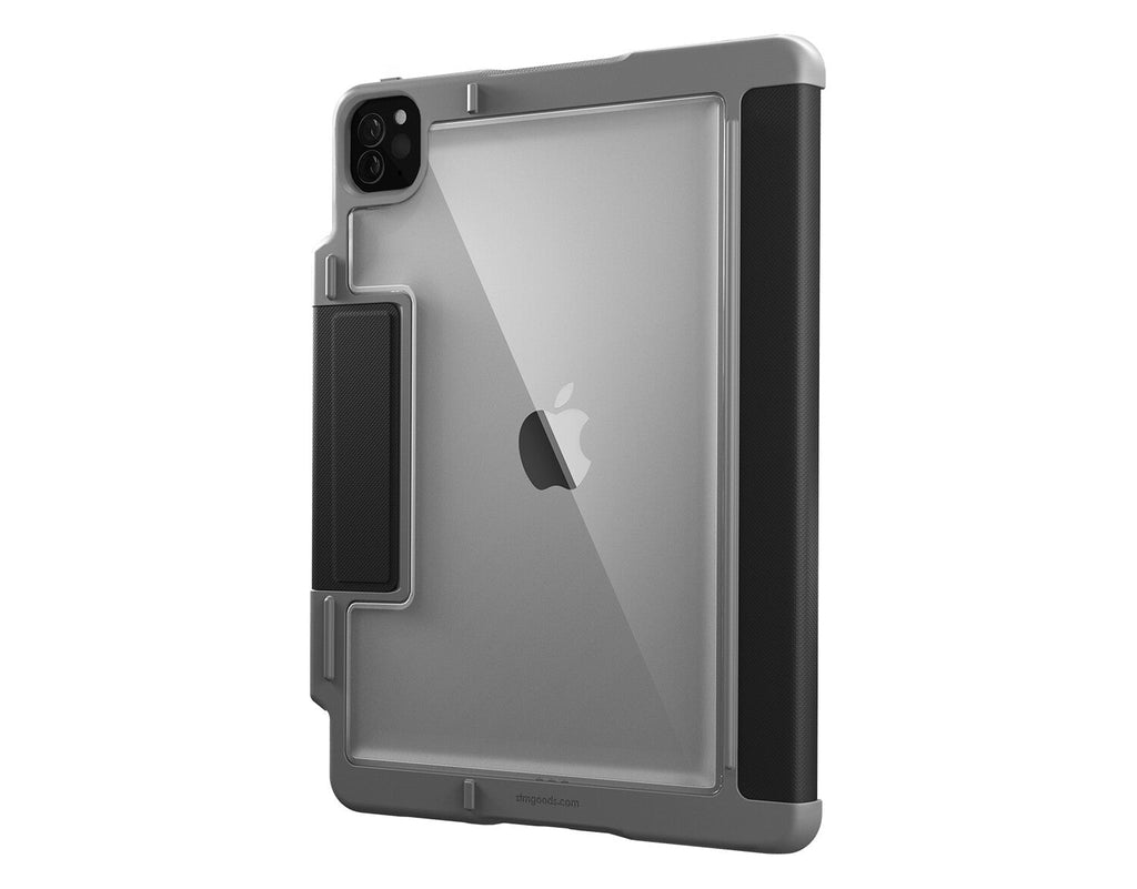 STM Dux Plus Folio Case for 12.9" iPad in Black / Grey