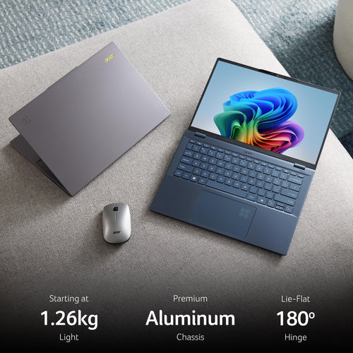 Acer Swift 14 AI Copilot+ Laptop - 35.6 cm (14") - Intel Core Ultra 7 - 16 GB LPDDR5x-SDRAM - 1 TB SSD - Wi-Fi 7 - Windows 11 Home - Blue