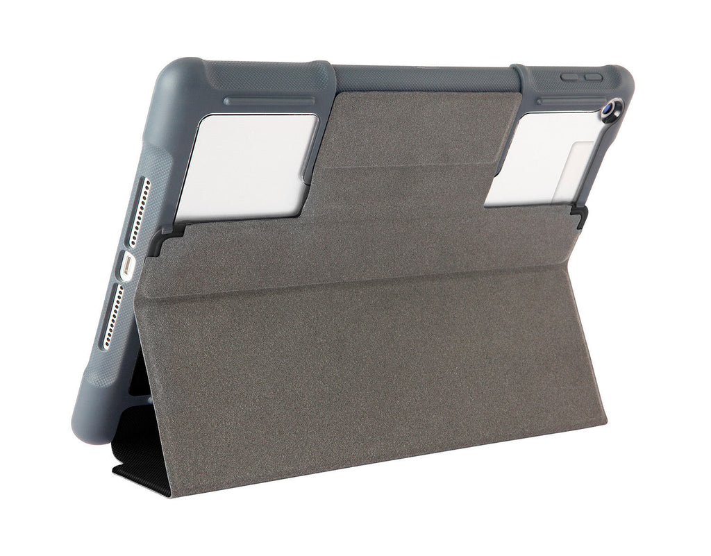 STM Dux Plus Tablet Case for 9.7" iPad in Black / Grey